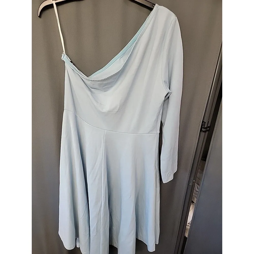 Size XL Sarin Mathews One Shoulder High Low A - Image 4