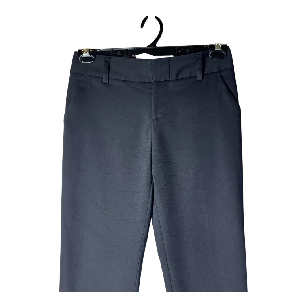 Alice + Olivia‎ Pants Women 2 Black Cropped Stacey Slim Trousers Preppy Career - Image 4