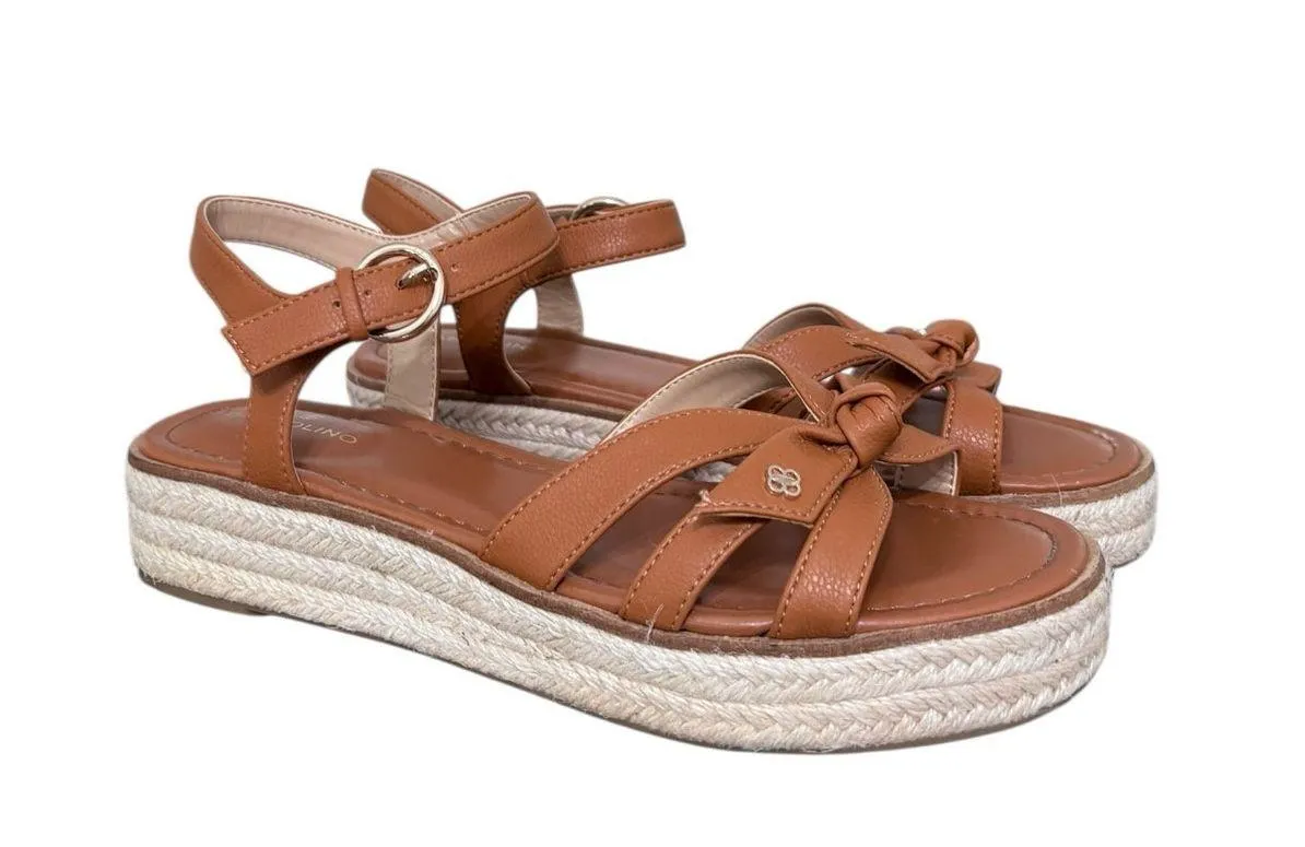 New! Bandolino Women's Petty Flat Espadrille Platform Sandals- Size 8.5 - Image 6