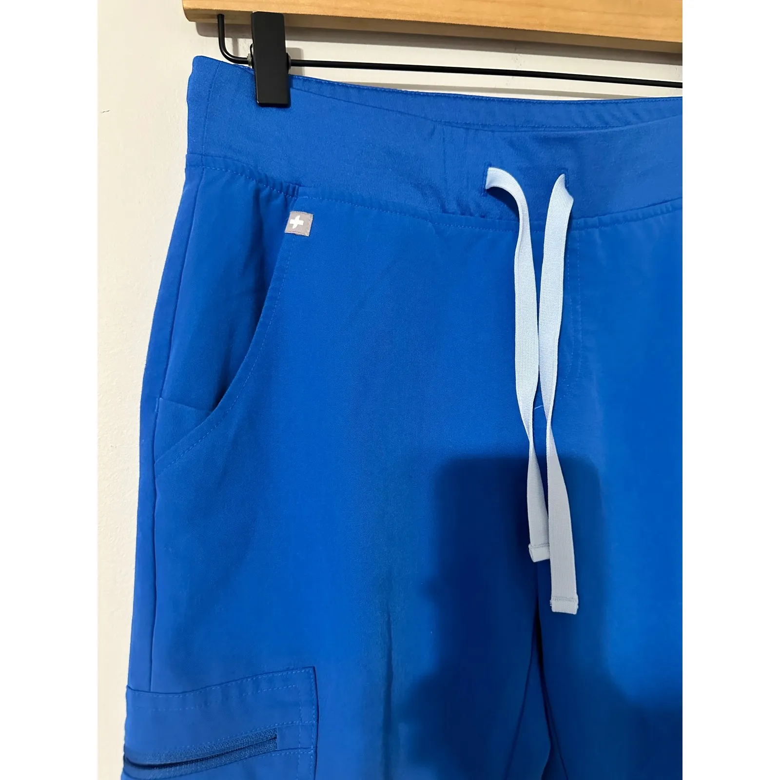 FIGS Technical Collection Royal Blue Jogger Scrub Pants Women's Size S - Image 2
