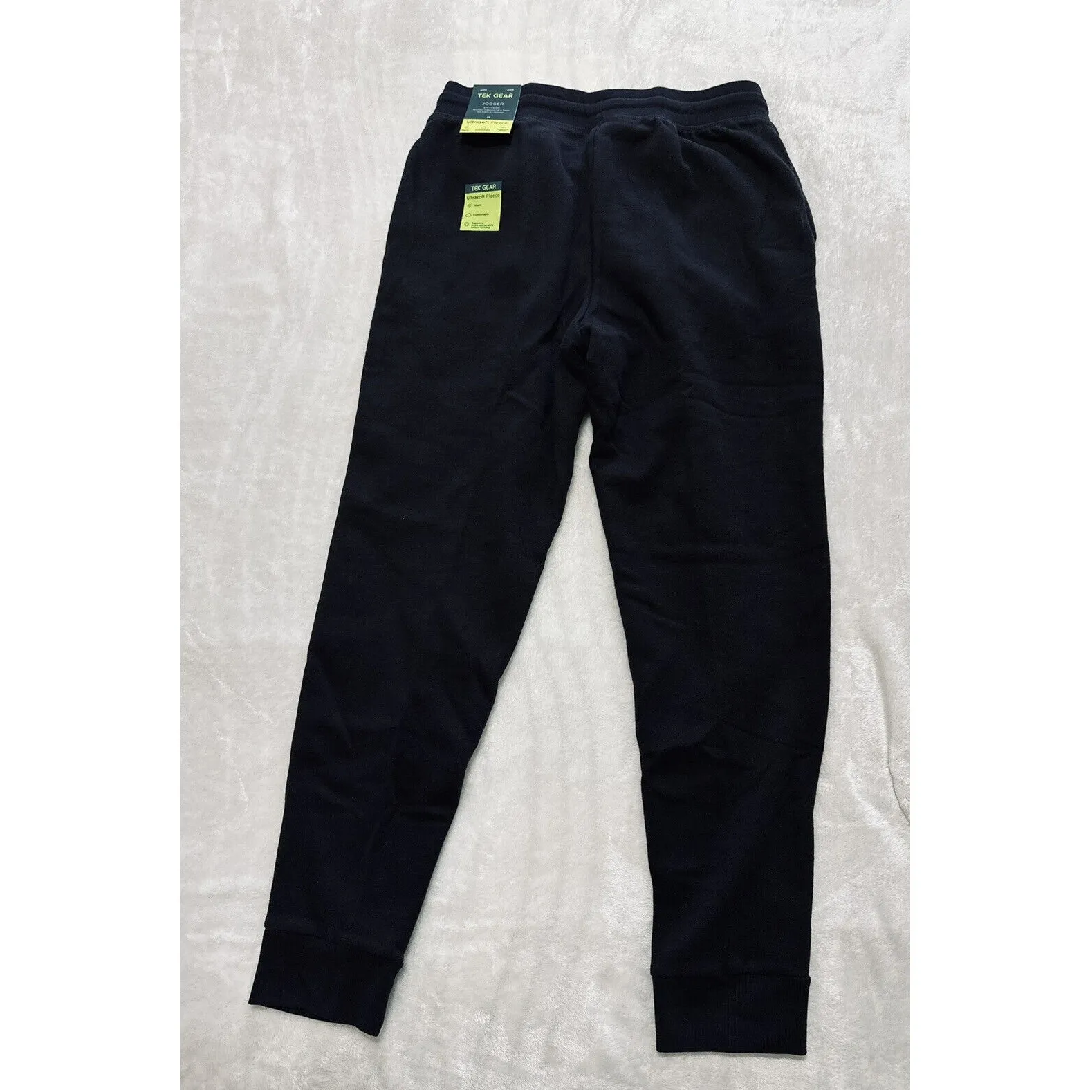 NWT Tek Gear Hoodie and Jogger set  Womens  Black Ultrasoft Fleece Pocket Size M - Image 5