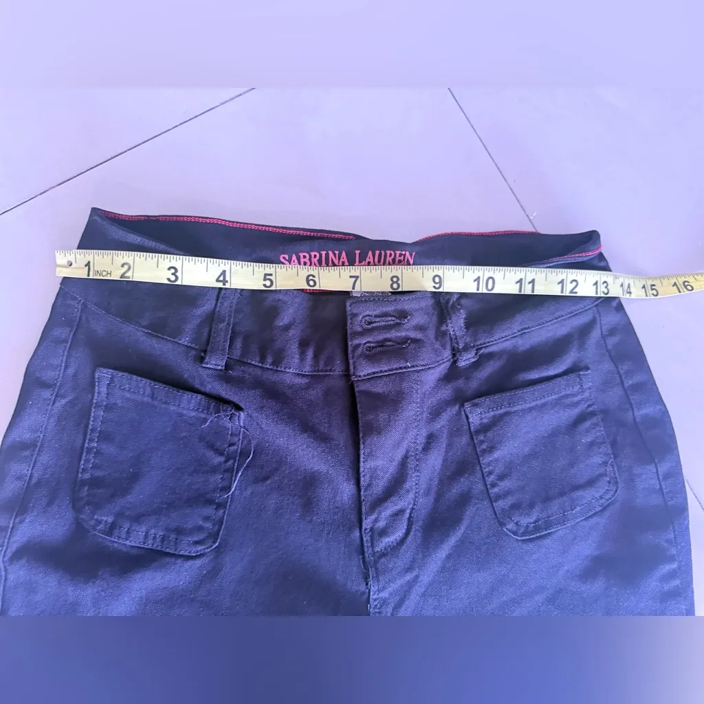 SABRINA LAUREN NEW YORK Black Perfect Fit Ultra Soft Stretch straight size 10 - Image 10