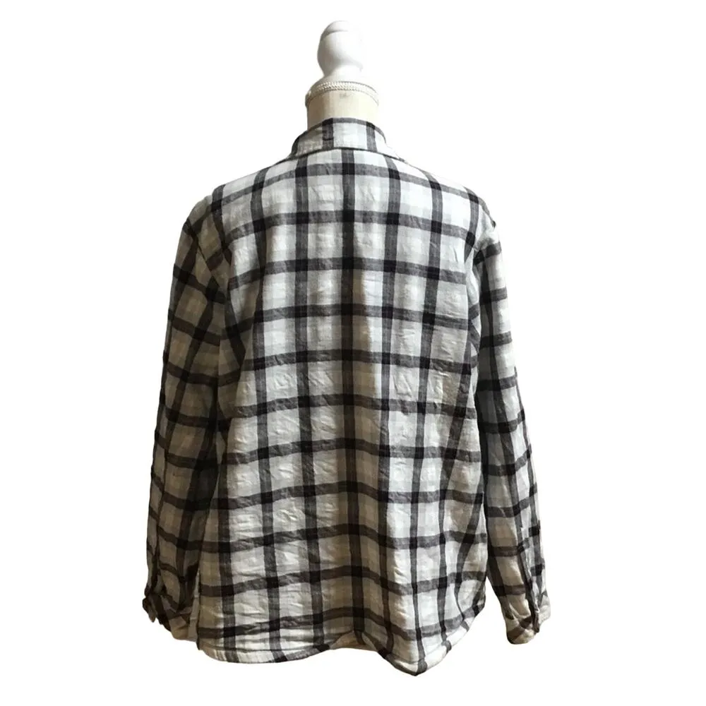 Riders By Lee Button Up fleece Lined Shirt - Image 4