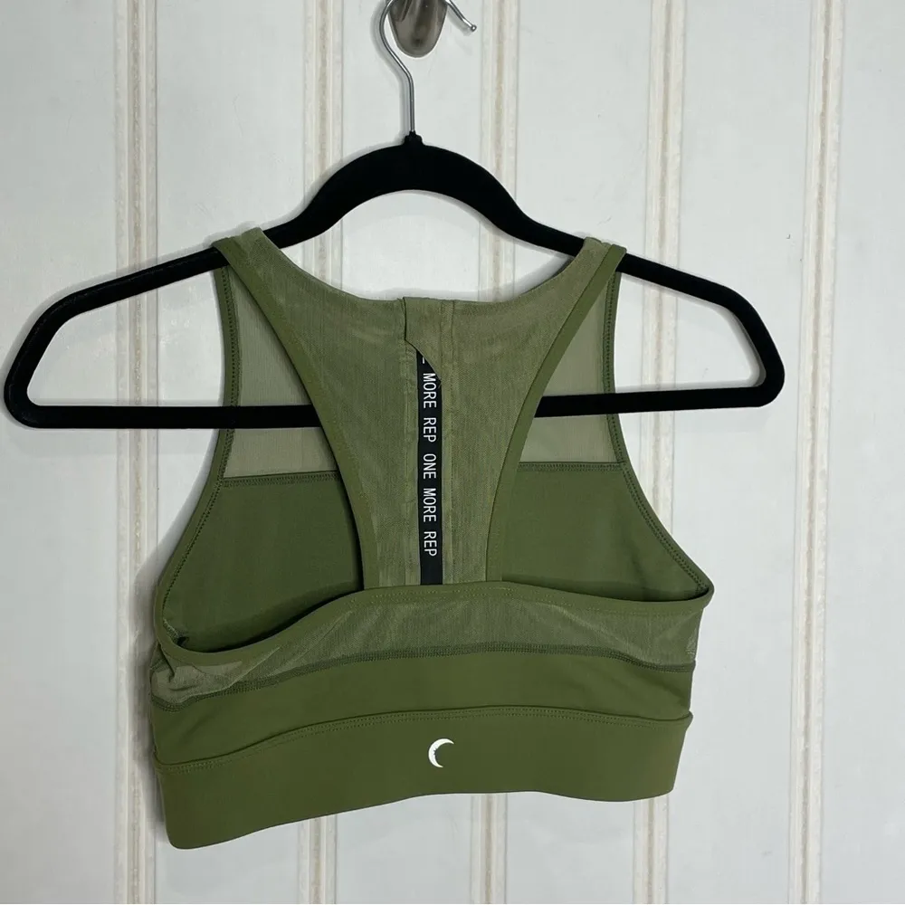 Zyia Active All Star Sportsbra Green Highneck 243 - Image 6