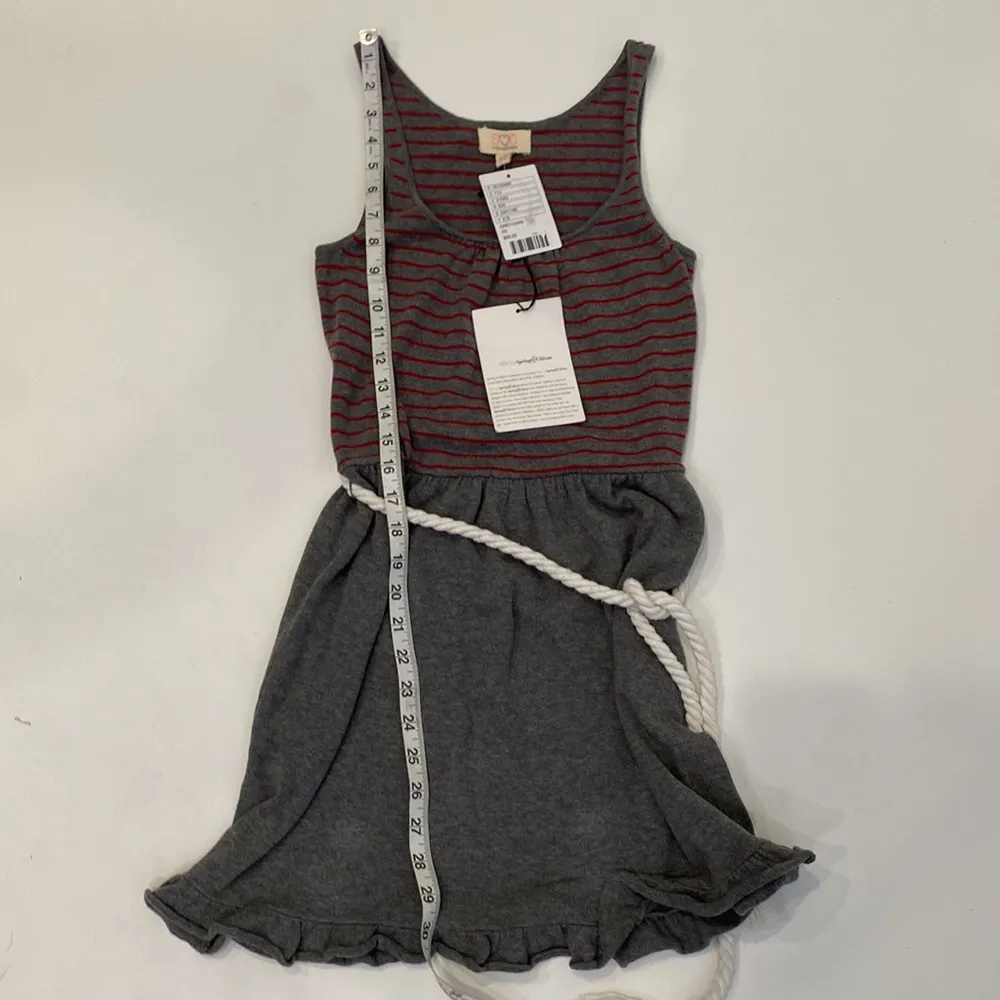 Spring & Clifton x Urban Outfitters Striped Belted Mini Dress NWT Sz XS Cotton - Image 8