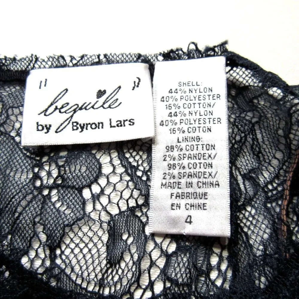 Anthropologie Beguile by Byron Lars Carissima Sheath in Navy Blue Dress 4 - Image 4