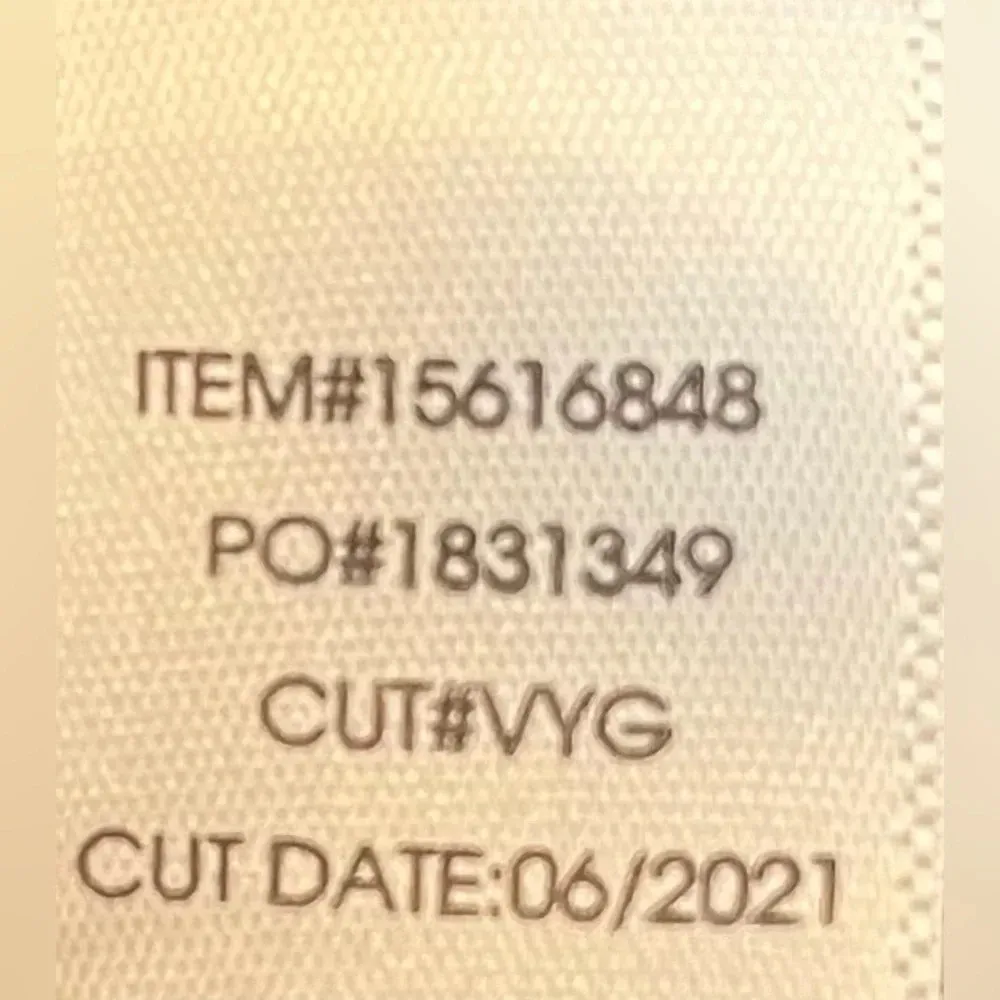 Challis partial zip front dress, size 2 (2X) - Image 6