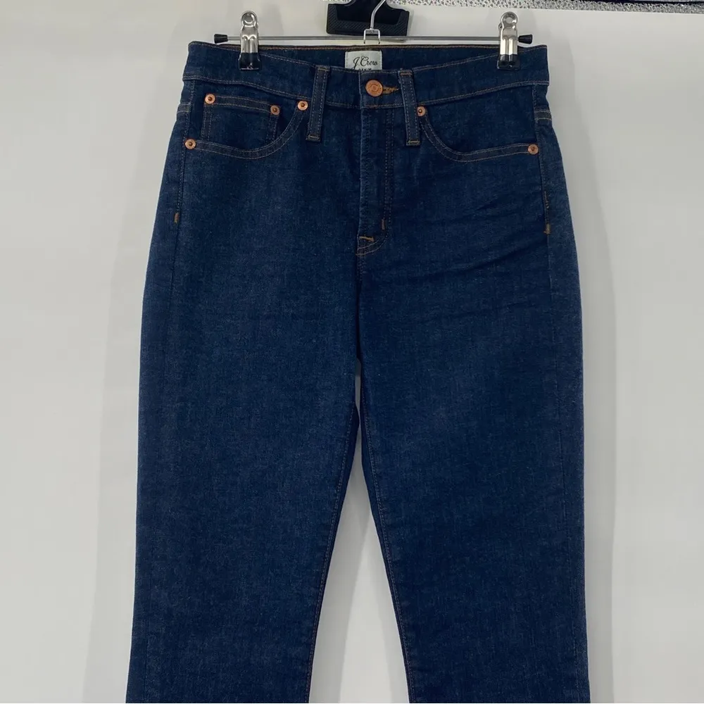 J. Crew 9" Mid-Rise Toothpick Jean Classic Rinse Wash Item H2876 Size 26 - Image 7