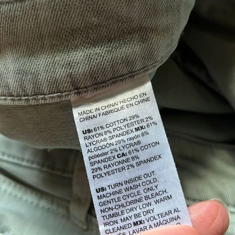 Chicos light green girlfriend slim leg ankle jeans - Image 9