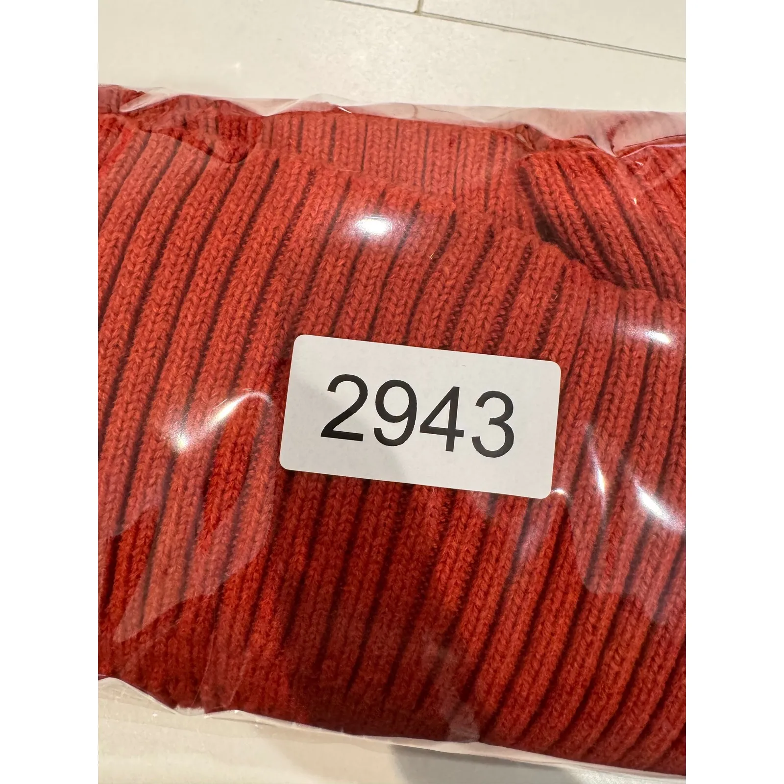 VTG Pendleton Womens Orange Knit Zip Vest Cardigan Sweater XL Cotton Rust Preppy - Image 10