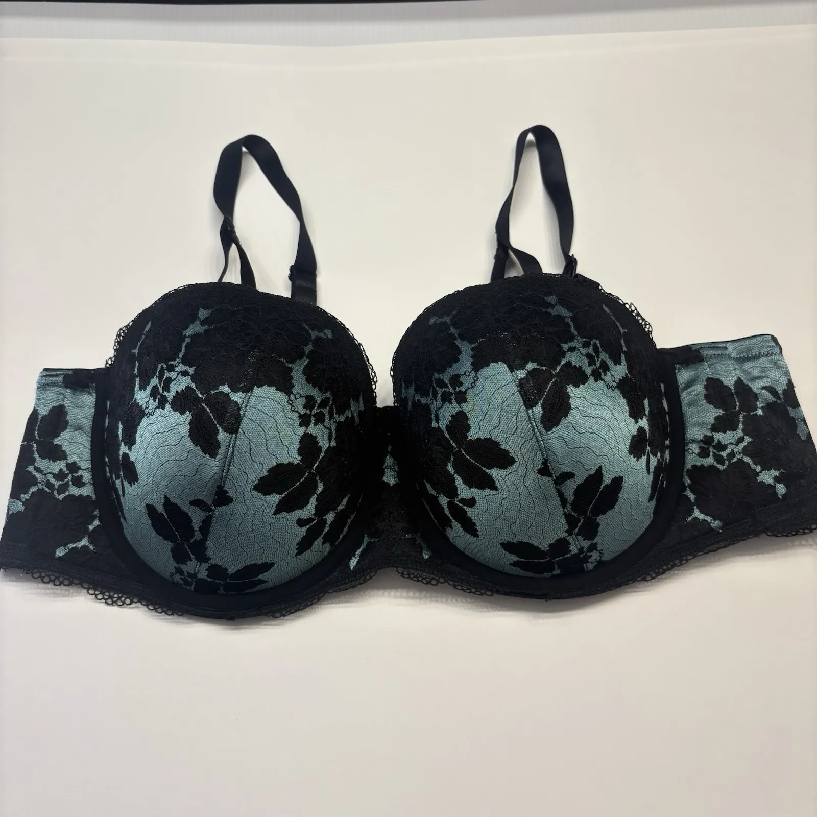 Torrid Bombshell Everyday‎ Strapless Push Up Bra Plus Size 46C Island Paradise - Image 6