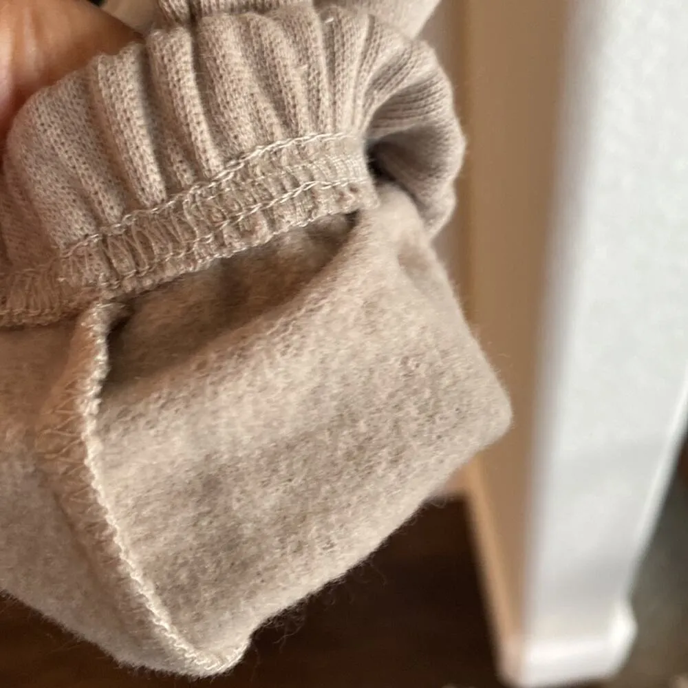 Sage Collective neutral casual comfy cozy basic joggers athleisure travel sz XS - Image 6