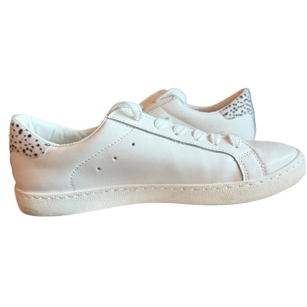 Vintage Havana Carla cheetah sneakers white/black women’s size 8 - Image 6