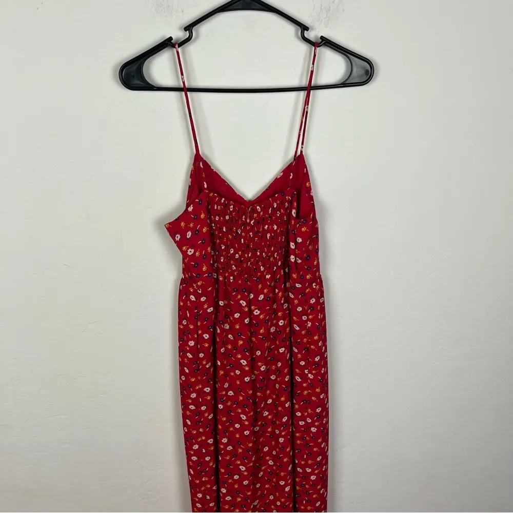 Madewell Tall Ruched Wide-Leg Jumpsuit in Prairie Posies - Image 8