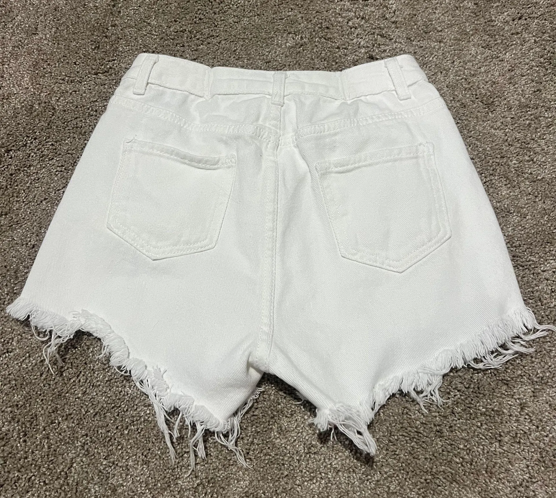 SheIn White Ripped Jeans - Image 2