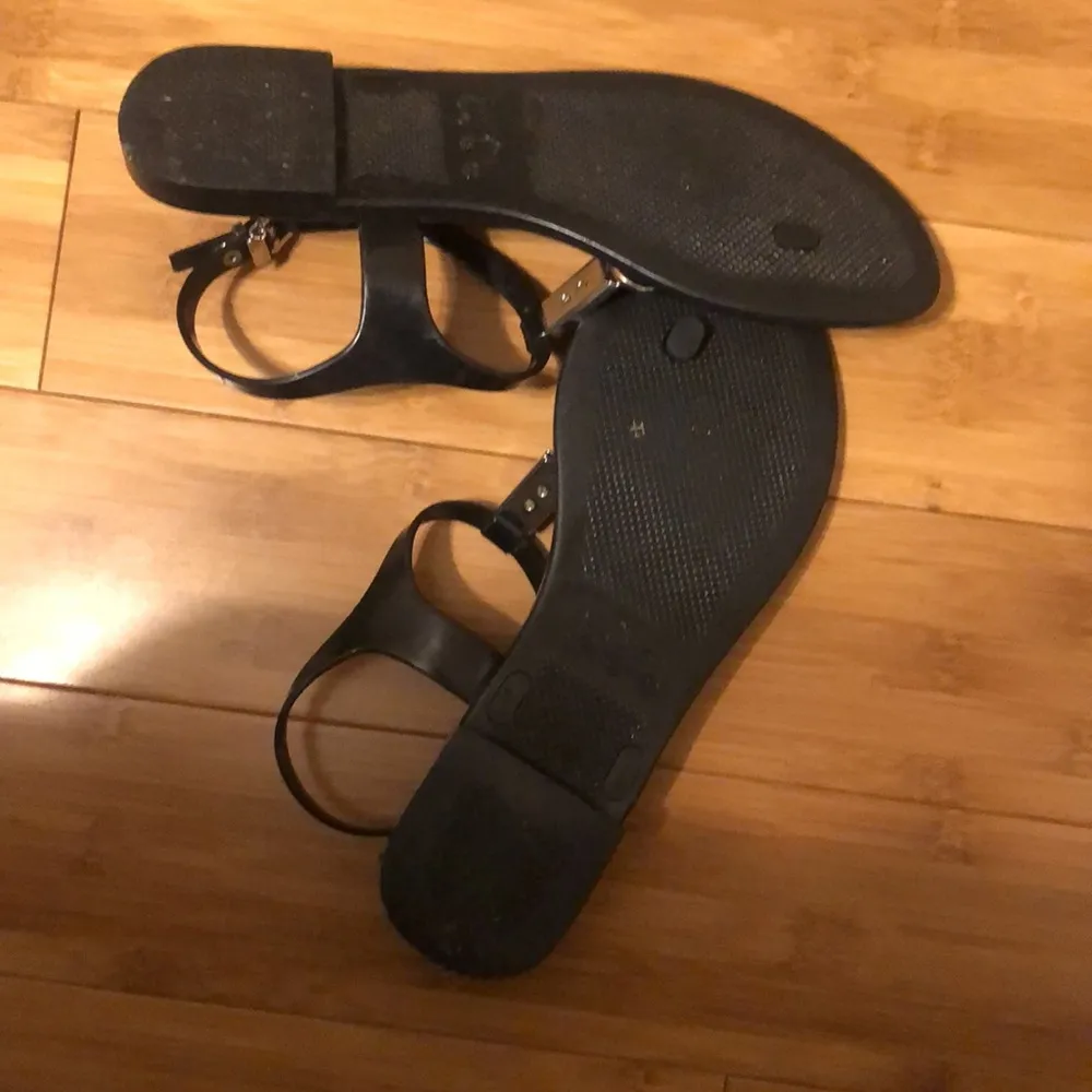 Coach Plato Shiny Opaque Jelly Sandals Black Color Women’s Size US 8B - Image 9