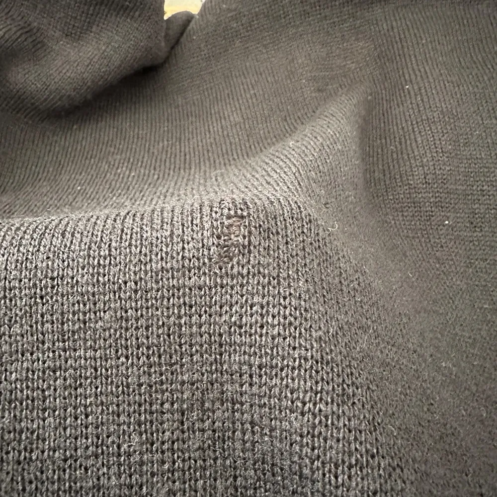 Pendleton Vintage Black Wool V Neck Button Front Cardigan Sweater Size S - Image 8