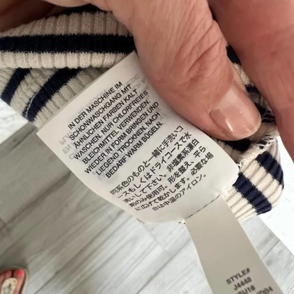 Madewell District Dress Sleeveless Blue & White Stripe XS Small - Image 6