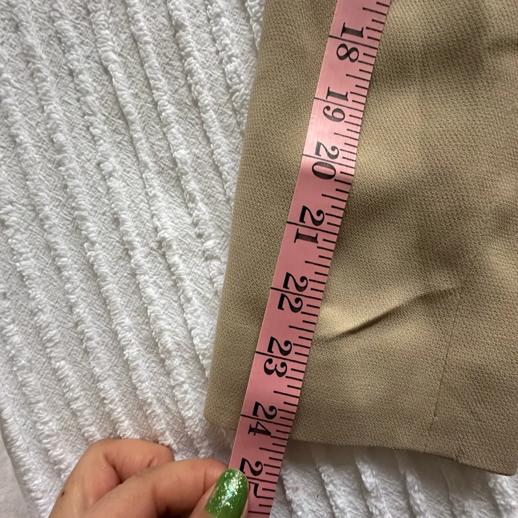 Vintage Emporio Armani Double-Breasted Blazer - Beige - size 38/XS - Image 6