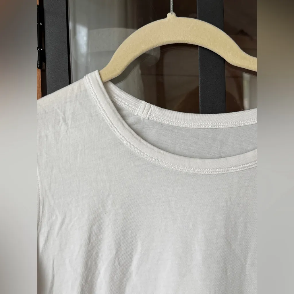 Lululemon Love Tee Crewneck II pima cotton short sleeves tshirt White - Image 8