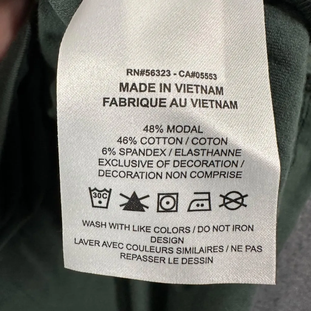 Nike Womens XXL Chill Knit Cropped‎ T-shirt Slim Fit Short Sleeve Tee HJ6522-338 - Image 4