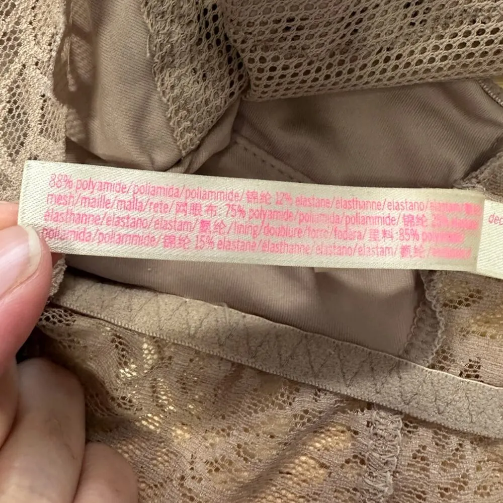 PINK Victoria's Secret | Small | Mauve Lace Pullover Bralette - Image 5