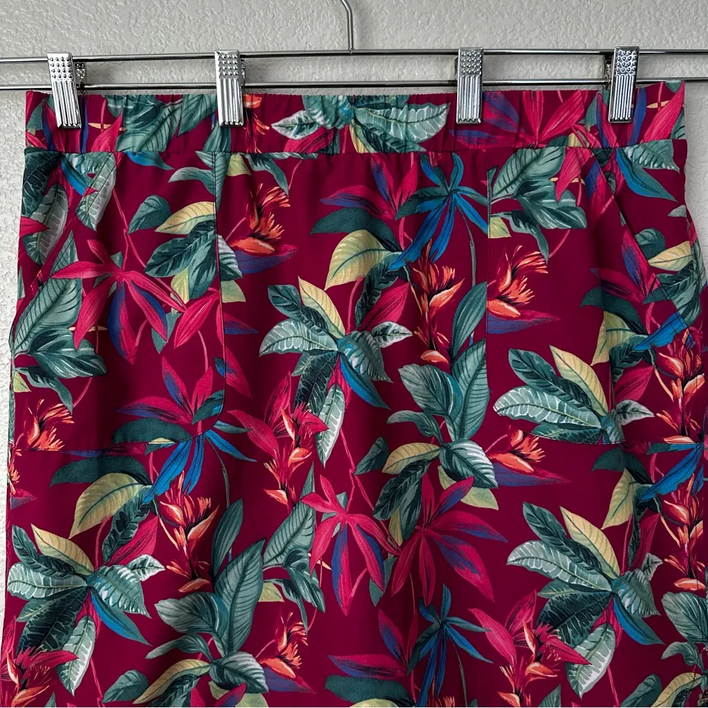 Chico's Zenergy UPF Neema Pink Tropical Skort, Sz 14 - Image 2