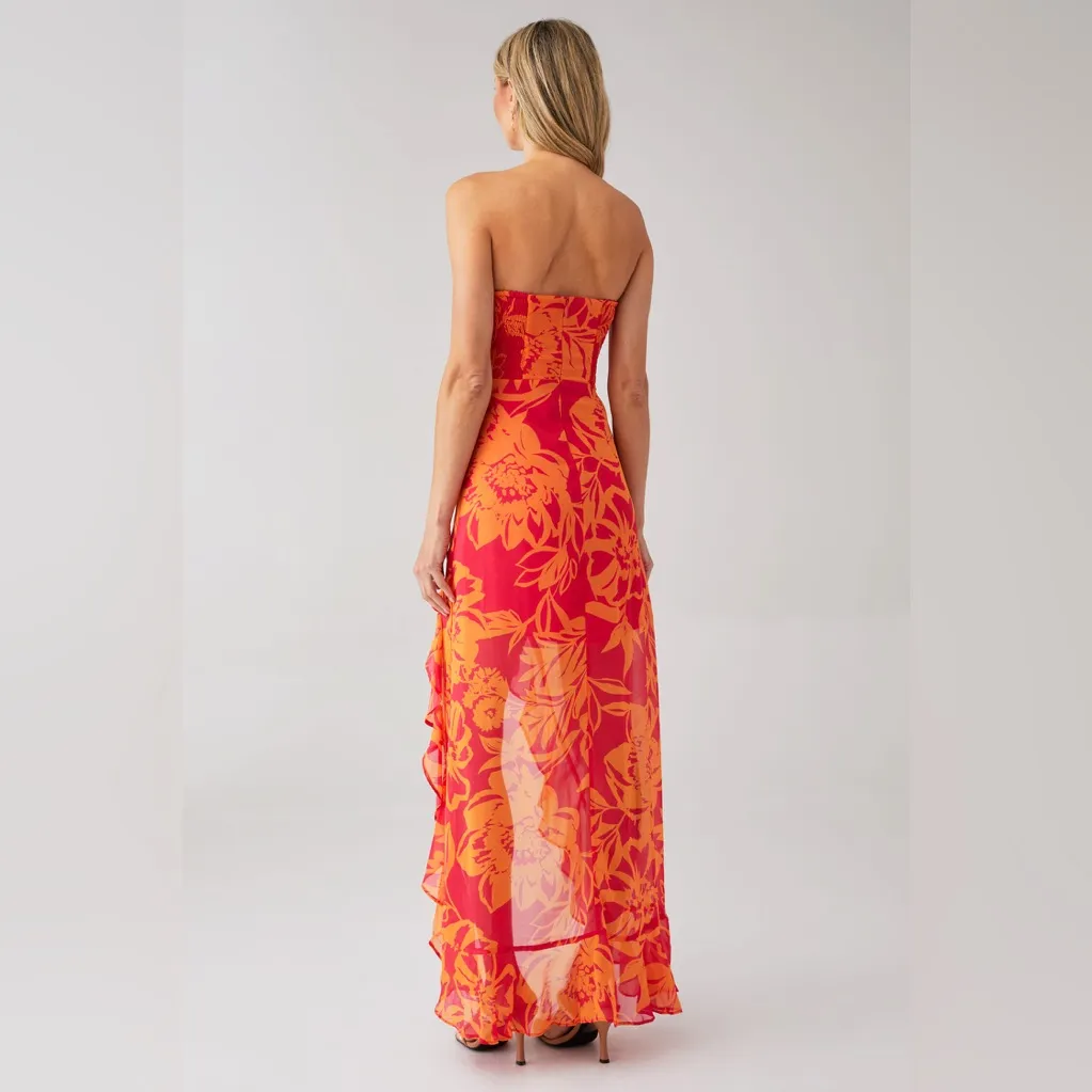 Astr the‎ Label Anyssa Strapless Maxi Dress - Image 4
