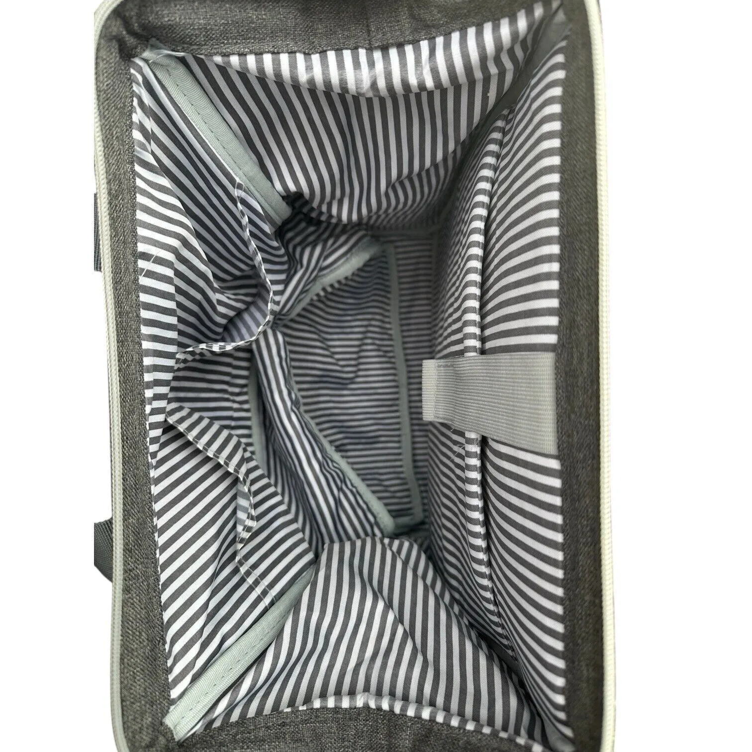 Breast Pump Diaper Bag Backpack W/Compartments for Cooler Bag, Laptop - Image 5