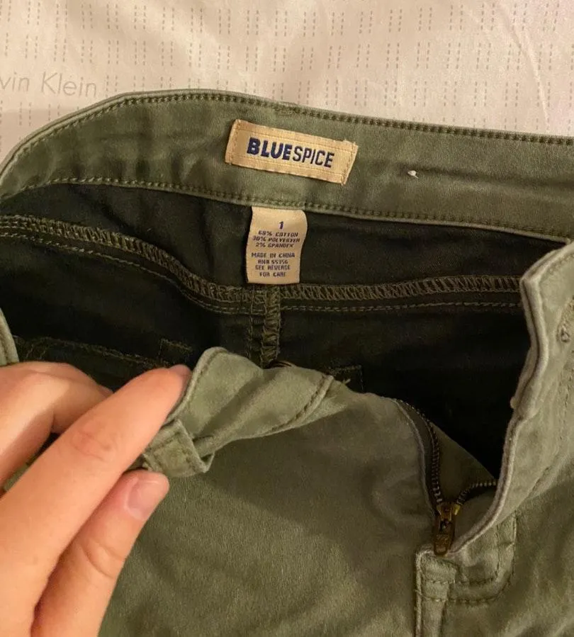 Jeans Green Size 0 - Image 3