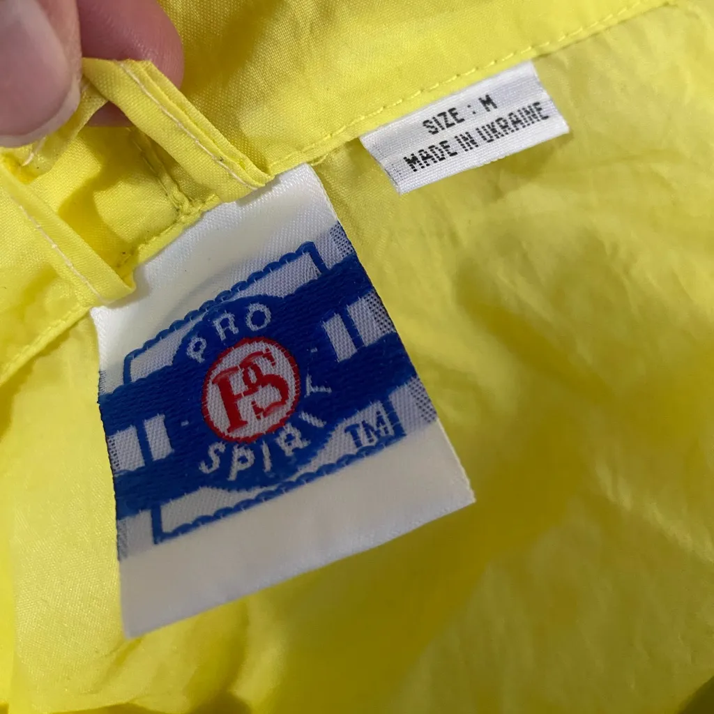 Pro spirit windbreaker, rain jacket,‎ vintage size Medium - Image 5
