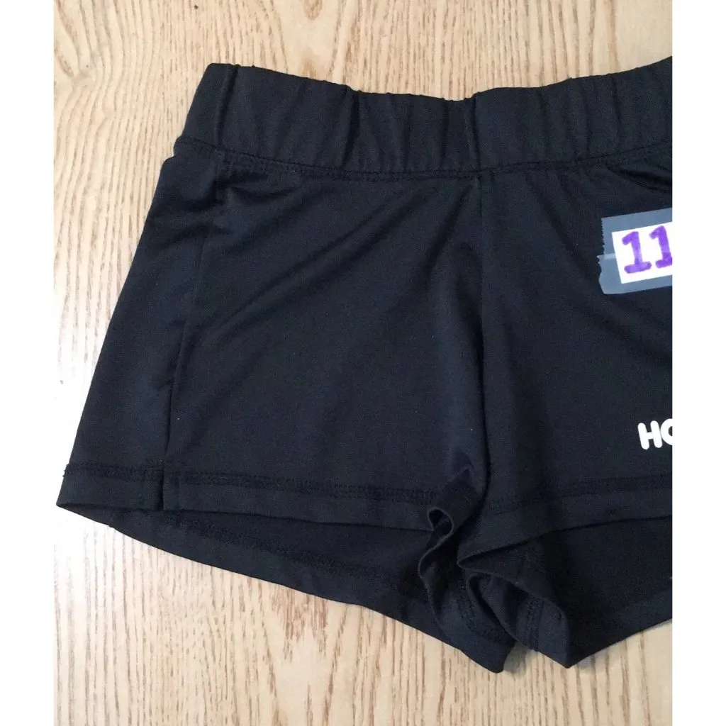 B36 #11 Hooters Girl Worn Rare Uniform Shorts Black Size XS - Image 3