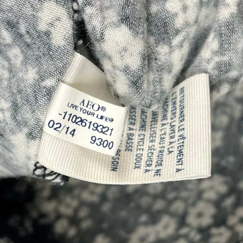 American Eagle Medium Micro Ditsy Floral Cutout Summer Dress Tank - Image 6