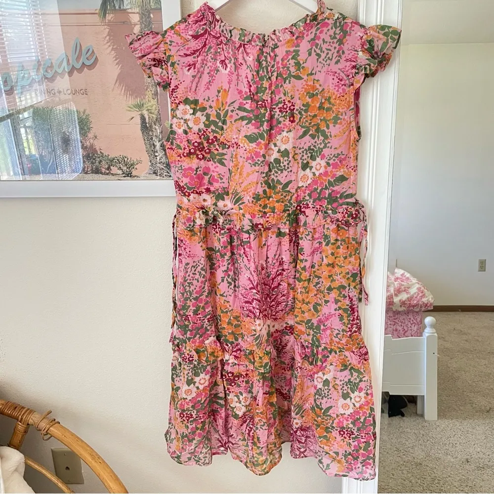 Banjanan Chandra Floral Mini Dress Pink Size XS - Image 5