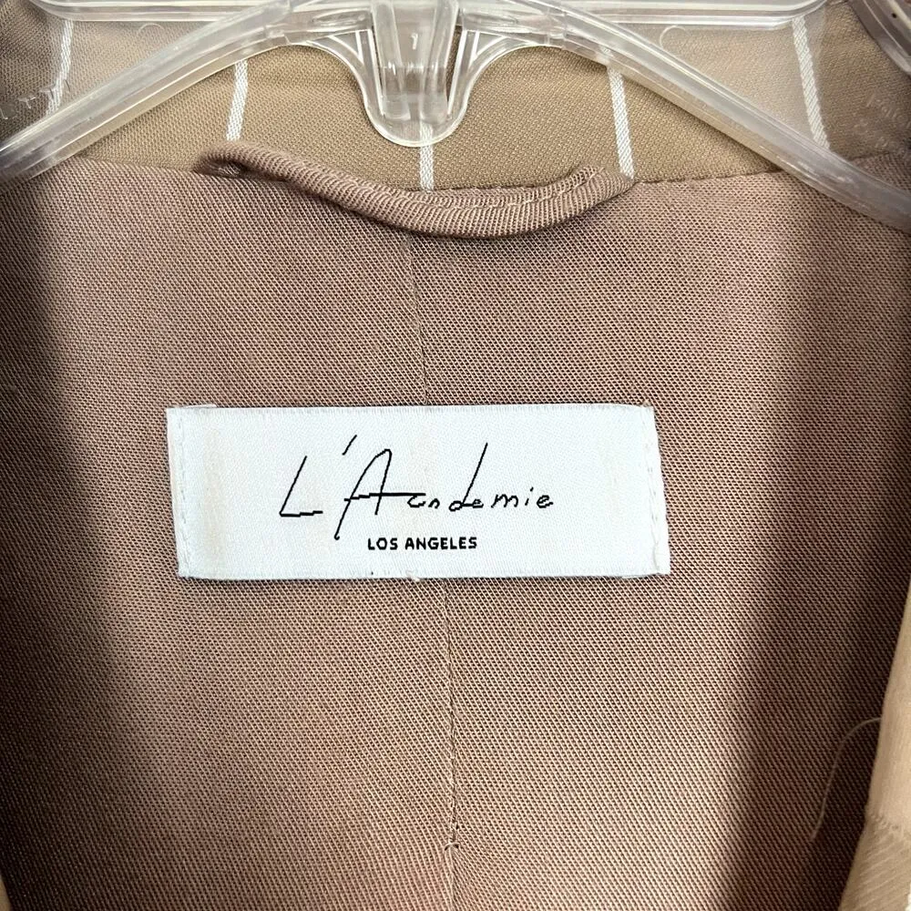 L'Academie Womens Blazer Small Business Career Office Light Academia Structured - Image 2