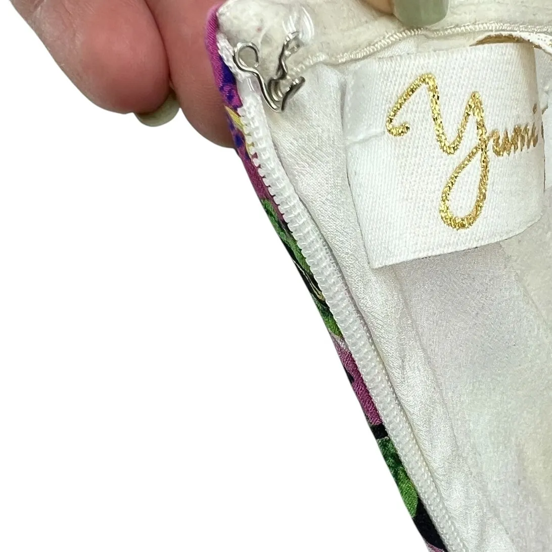 Yumi Kim Gardenia Floral Date Night‎ Mini Dress Strapless Yellow Size Medium - Image 10