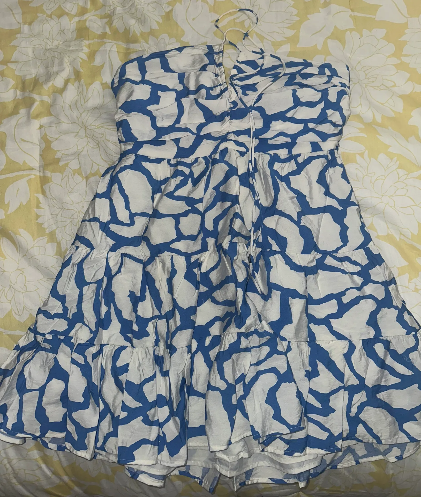 Avara Mini Blue Dress - Image 4