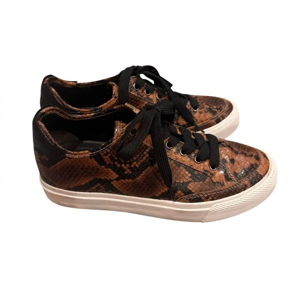 Rag & Bone RB Army Low Sneakers In Golden Brown Size 39.5 - Image 4
