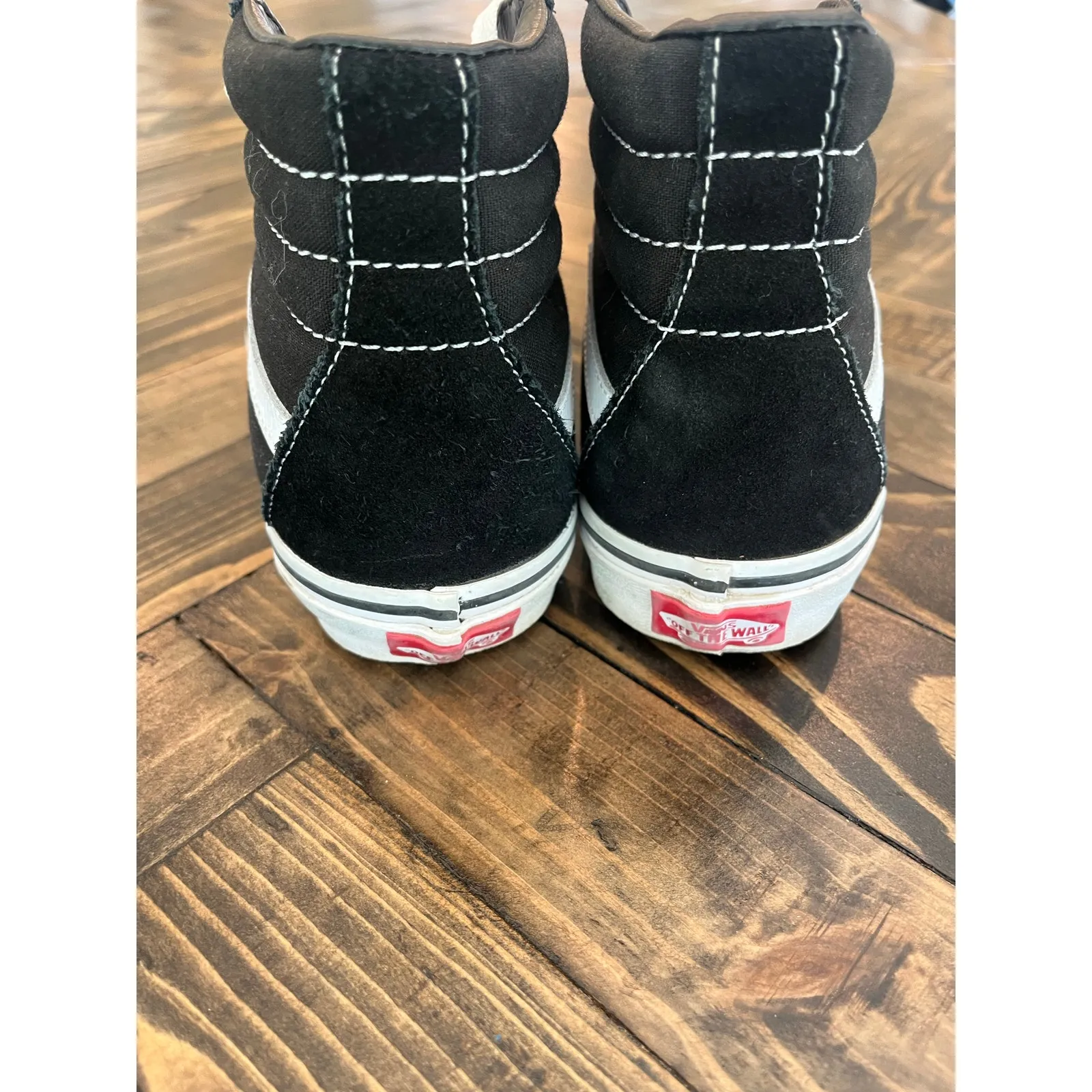 Vans Classic Skater Core Sneaker Shoe Women 7 Neutral Skateboarding High Top - Image 6