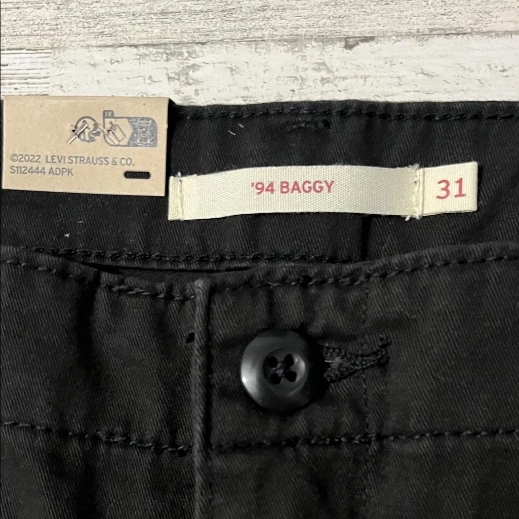 Levi's 94 Baggy Cargo Pants Size 31 NWT - Image 9