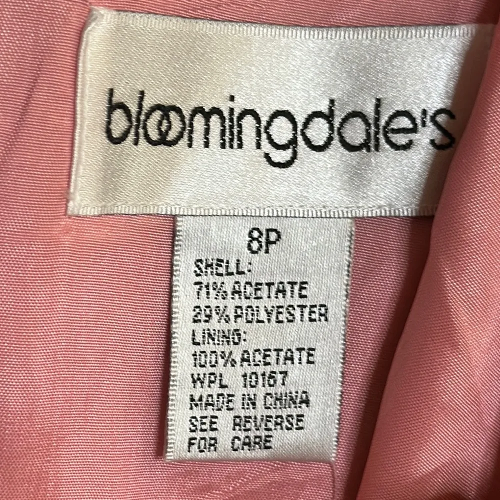 Bloomingdale's Geranium Pink Fit and Flare V - Image 4