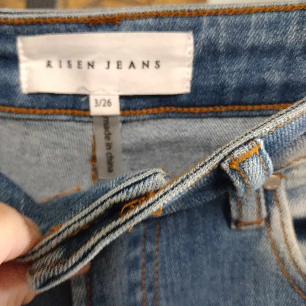 Risen Jeans Distressed And Destroyed Jeans Blue Size undefined - Image 2