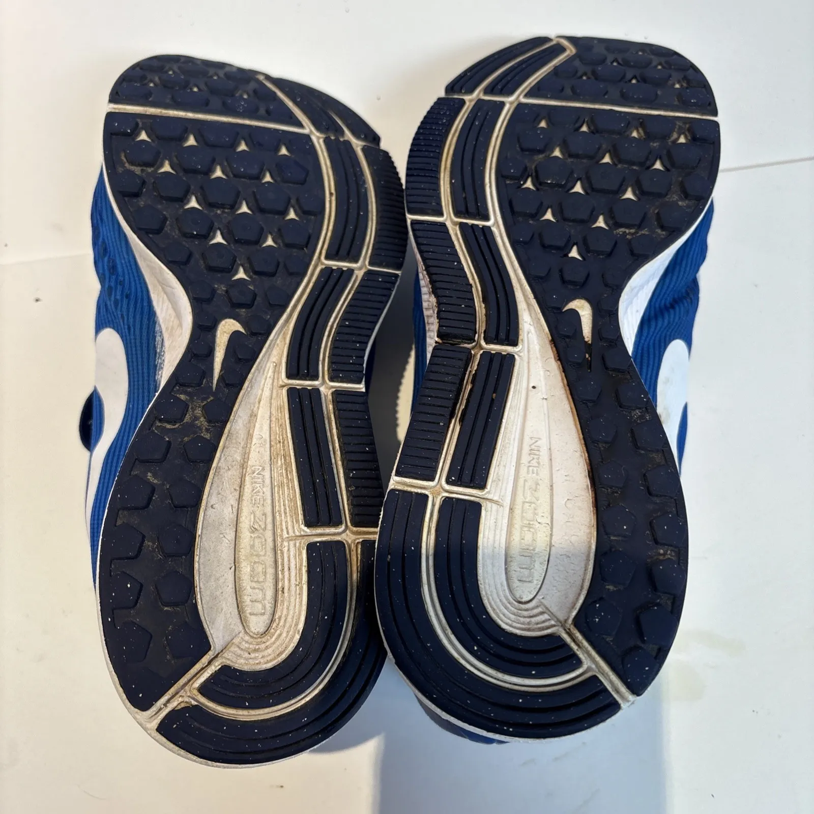 Nike Womens Air Zoom Pegasus 34 880555-413 ‎ Blue White Running Shoes Size 9 - Image 7