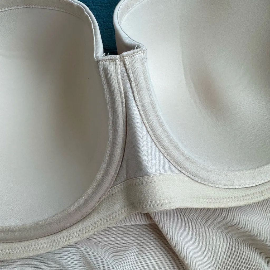 NWOT Wacoal Red Carpet Shaping Bodybriefer 40D Bodysuit 801219 Beige Convertible - Image 12