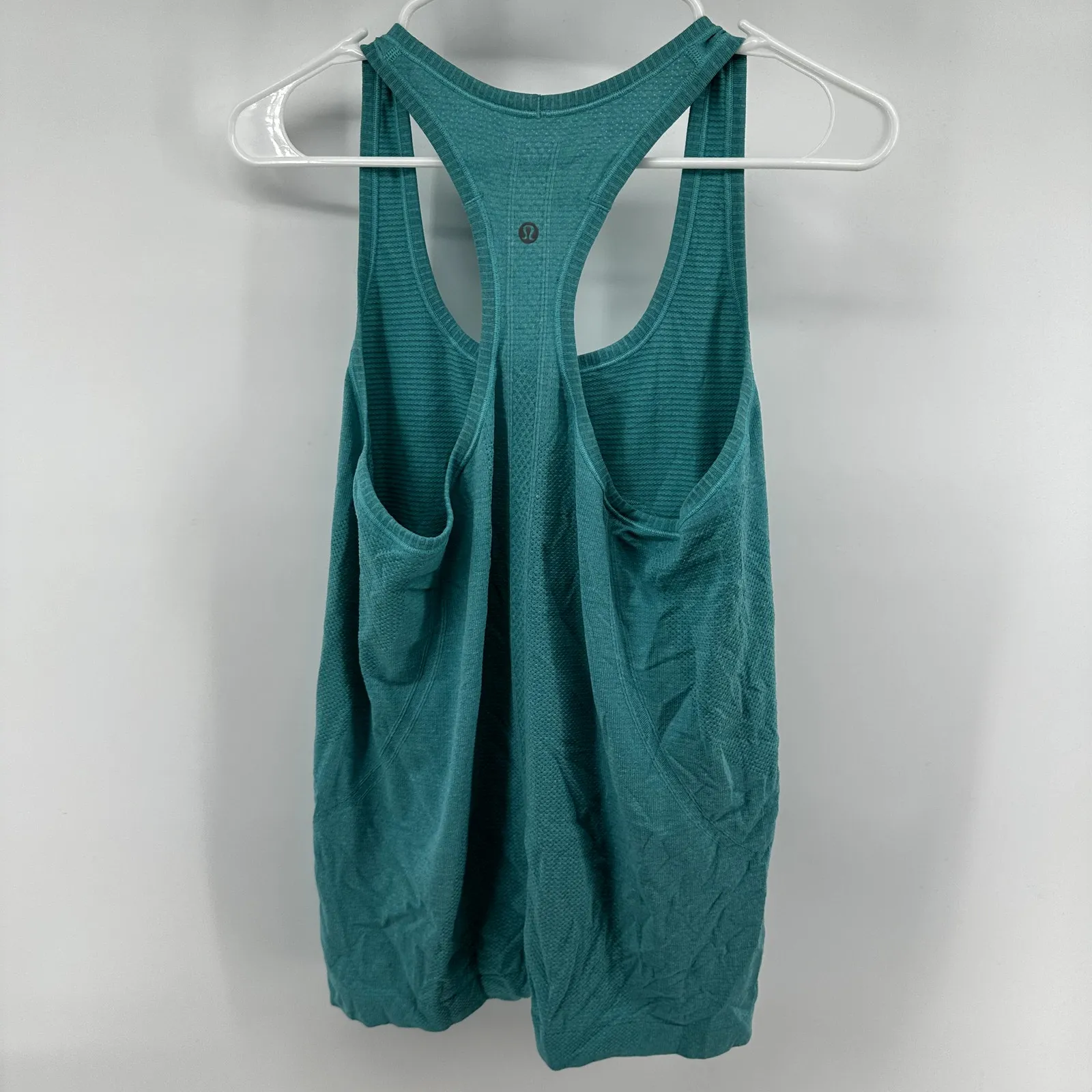 Lululemon Swiftly Tech Racerback Seamless Silverescent Heathered Blue Tropics 10 - Image 5