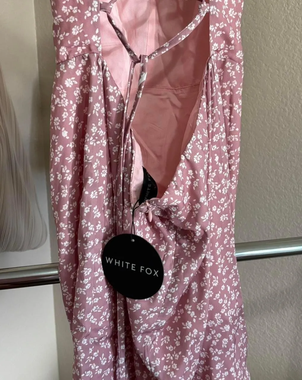 ୨୧ ･ﾟ✧  Pink Print Mini Dress NWT - Image 7