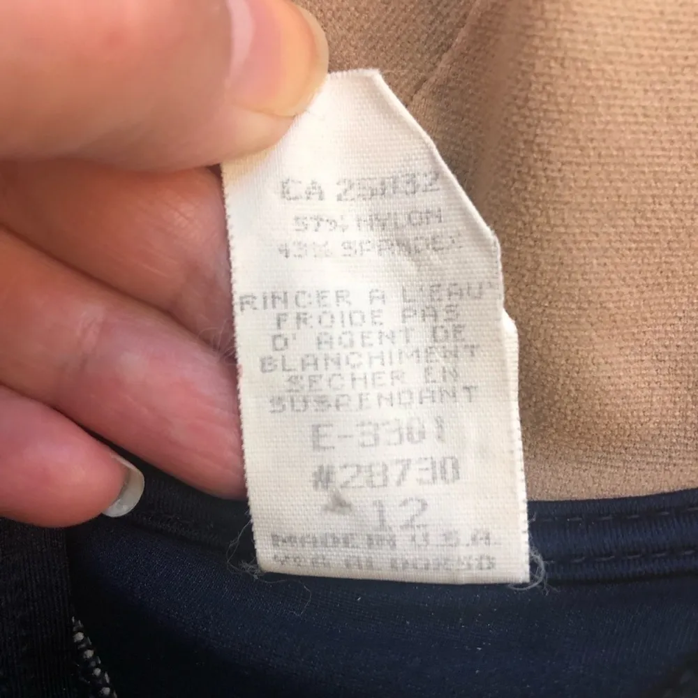 La Blanca soutache bikini top soft cup ,underwire, applique detail, B/C cup - Image 6