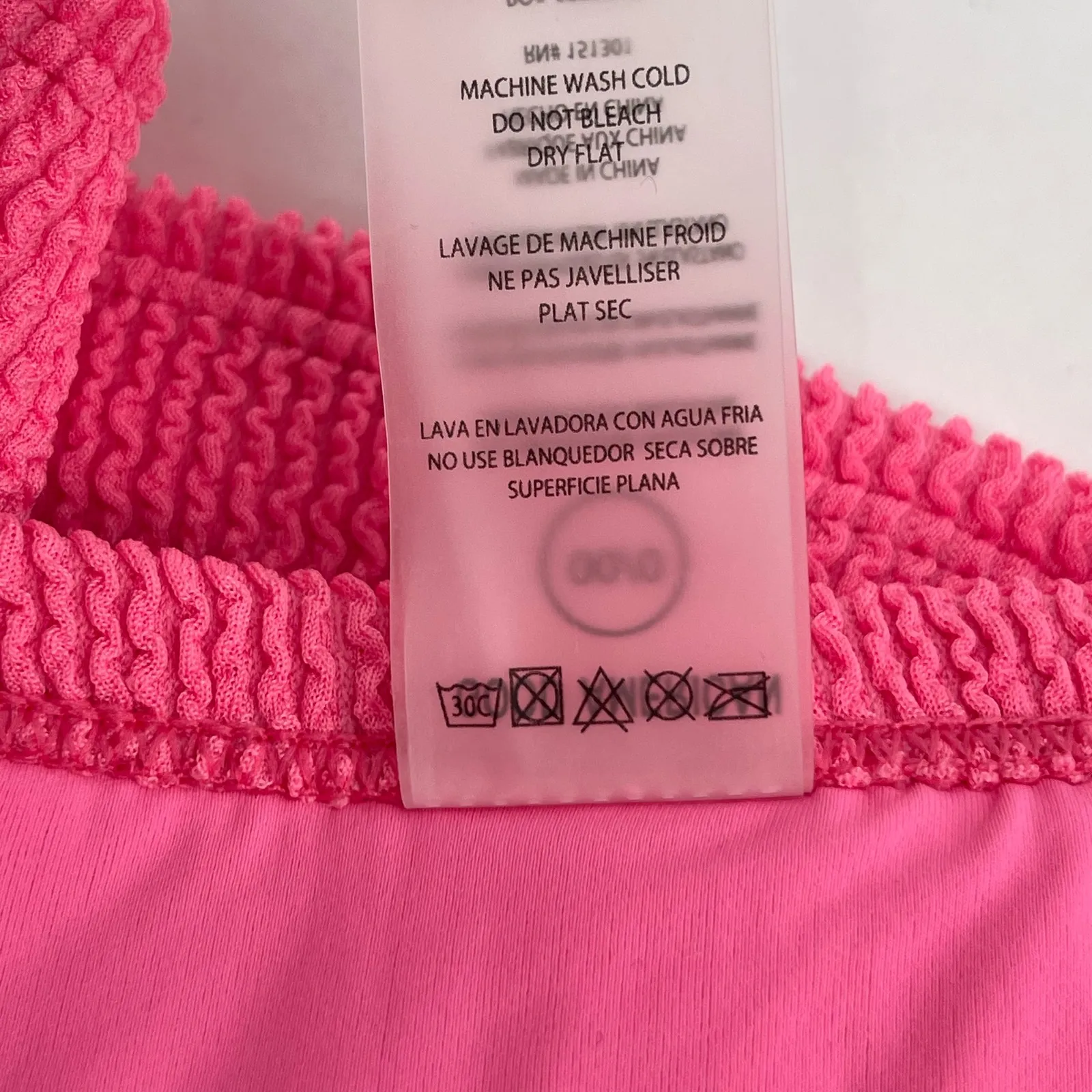 GOOD AMERICAN Always Fits Skirt Size Extra Small/ Small NWT Pink Swim Beach NWT - Image 8