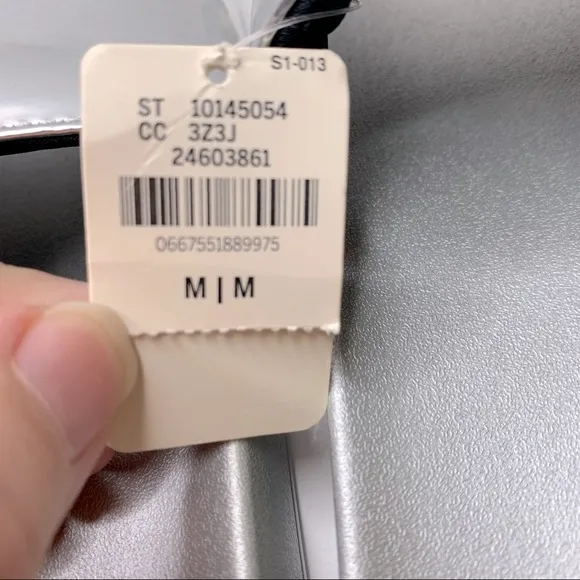 PINK‎ Victoria Secret Silver Single Padded Strap Slides With White Logo Dog - Image 11