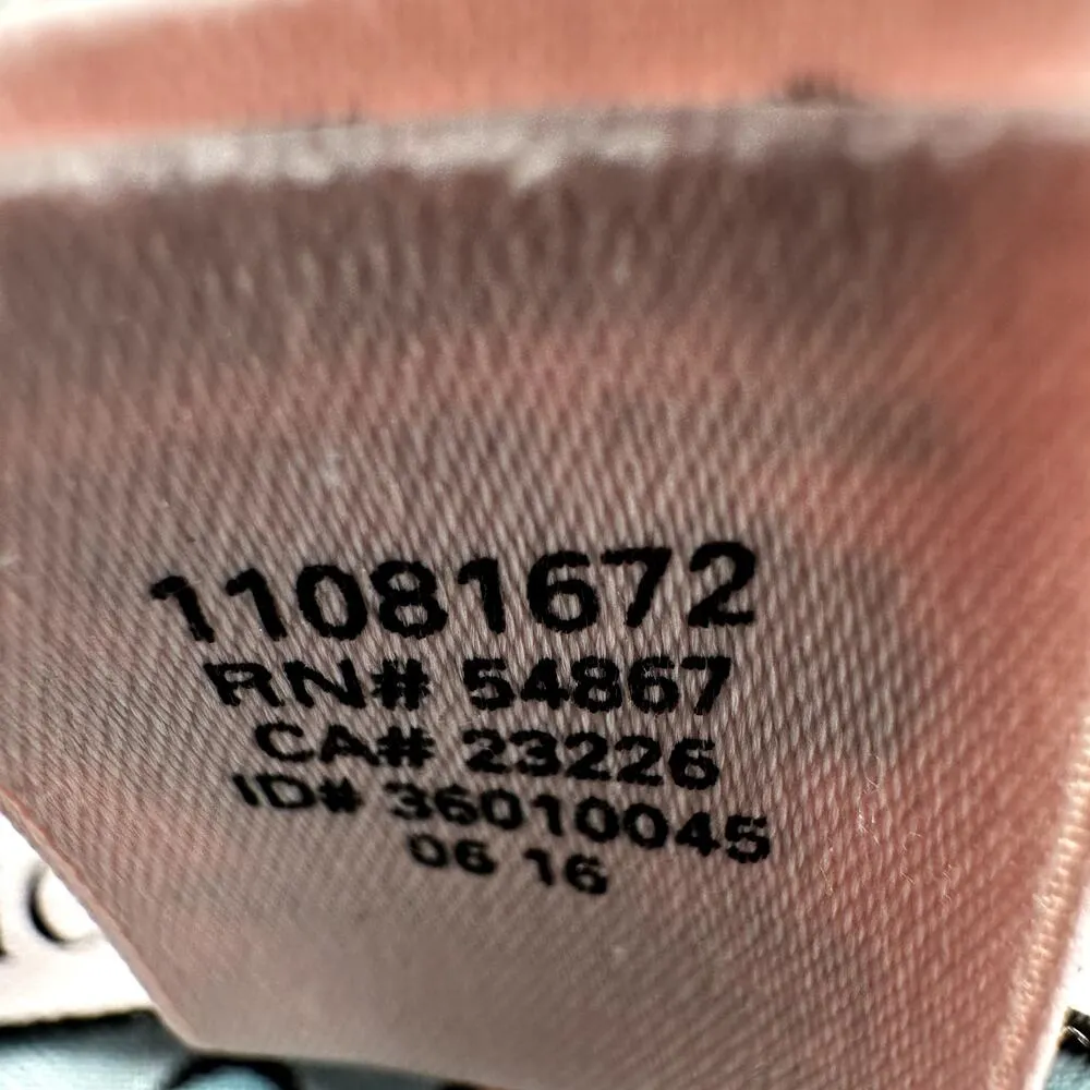 Victoria’s Secret Satin Pajamas Set Printed Long Sleeve 2-Piece Blue Large NWOT - Image 4